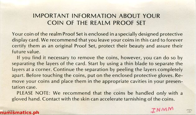 1977 (8) Coin Set Literature 3