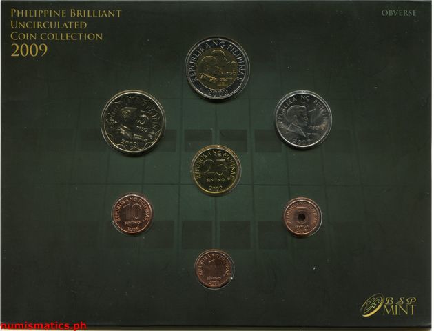 2009 60 Central Banking in the Philippines 3 Coin Set