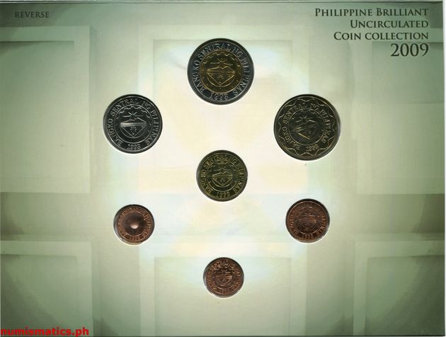 2009 60 Central Banking in the Philippines 4 Coin Set