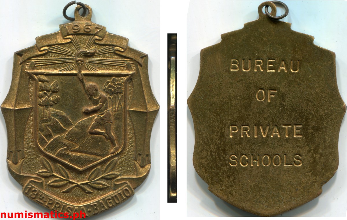 1967 13th PRISAA Baguio Medal