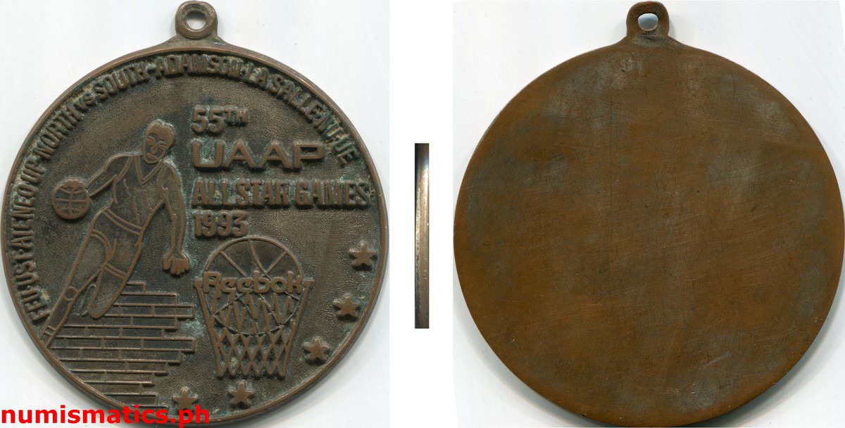 1993 55th UAAP All Star Games Medal