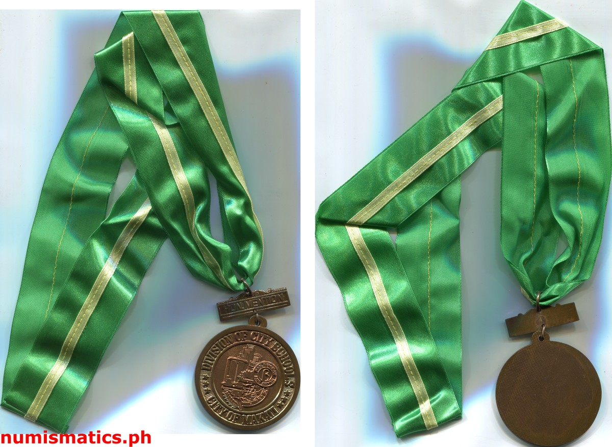 Division of City Schools City of Makati Honorable Mention Medal with Ribbon