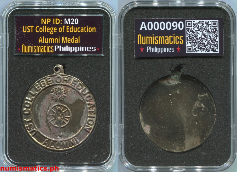 UST College of Education Alumni Medal A000090 Slab