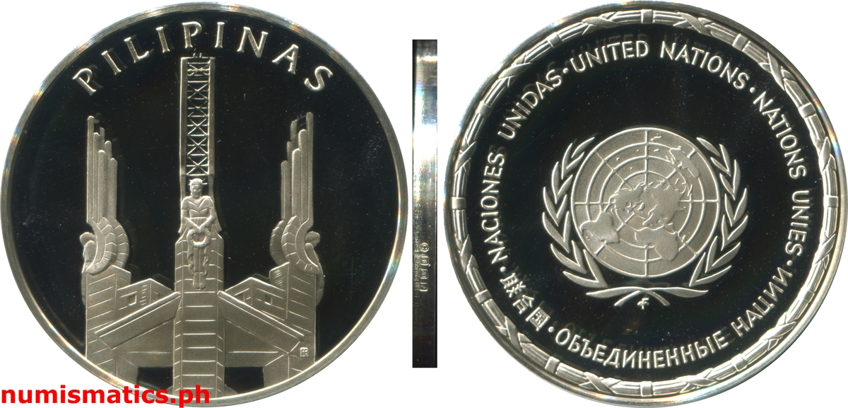 1980 Pilipinas The Medals of the Nations of the World First Edition Medal