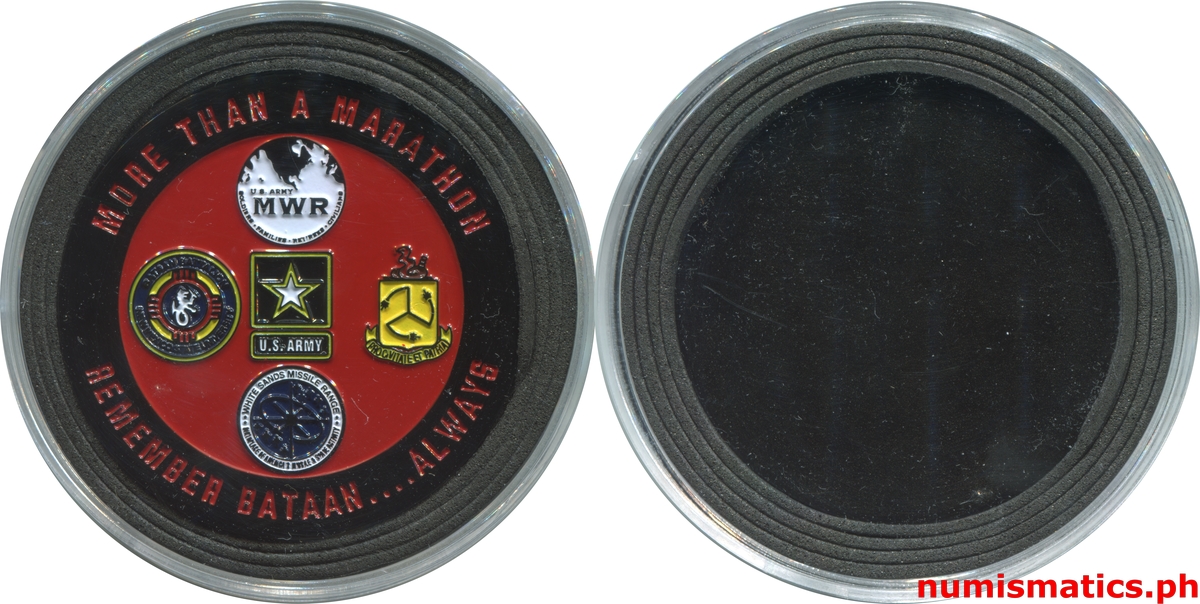 2020 Remember Bataan Always Challenge Coin Uniface A000181 Capsule