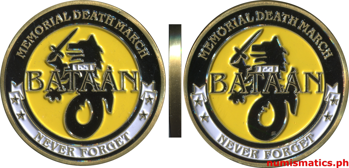 Bataan Memorial Death March - Never Forget Challenge Coin