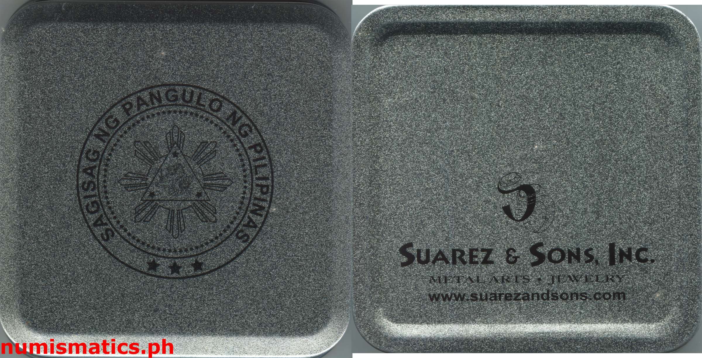 2022 President Ferdinand Romualdez Marcos Jr. by Suarez & Sons, Inc. Medal Box 2