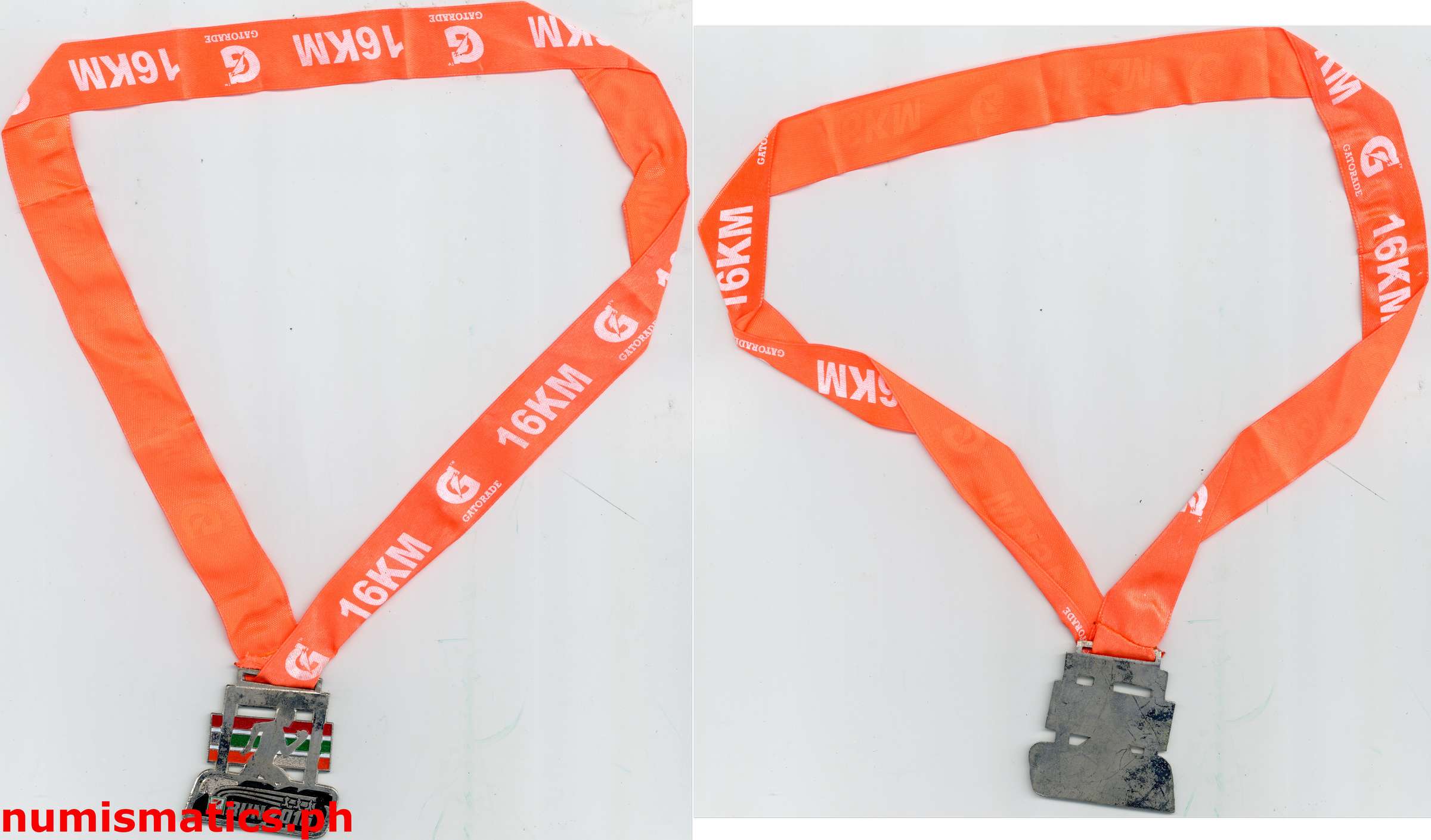 2016 7-Eleven Run 16KM Finisher Medal Ribbon