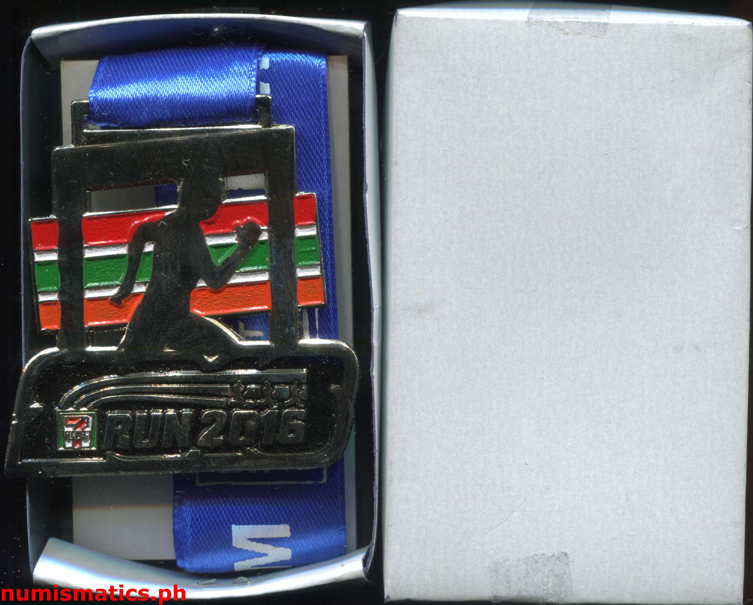 2016 7-Eleven Run 5KM Finisher Medal Box