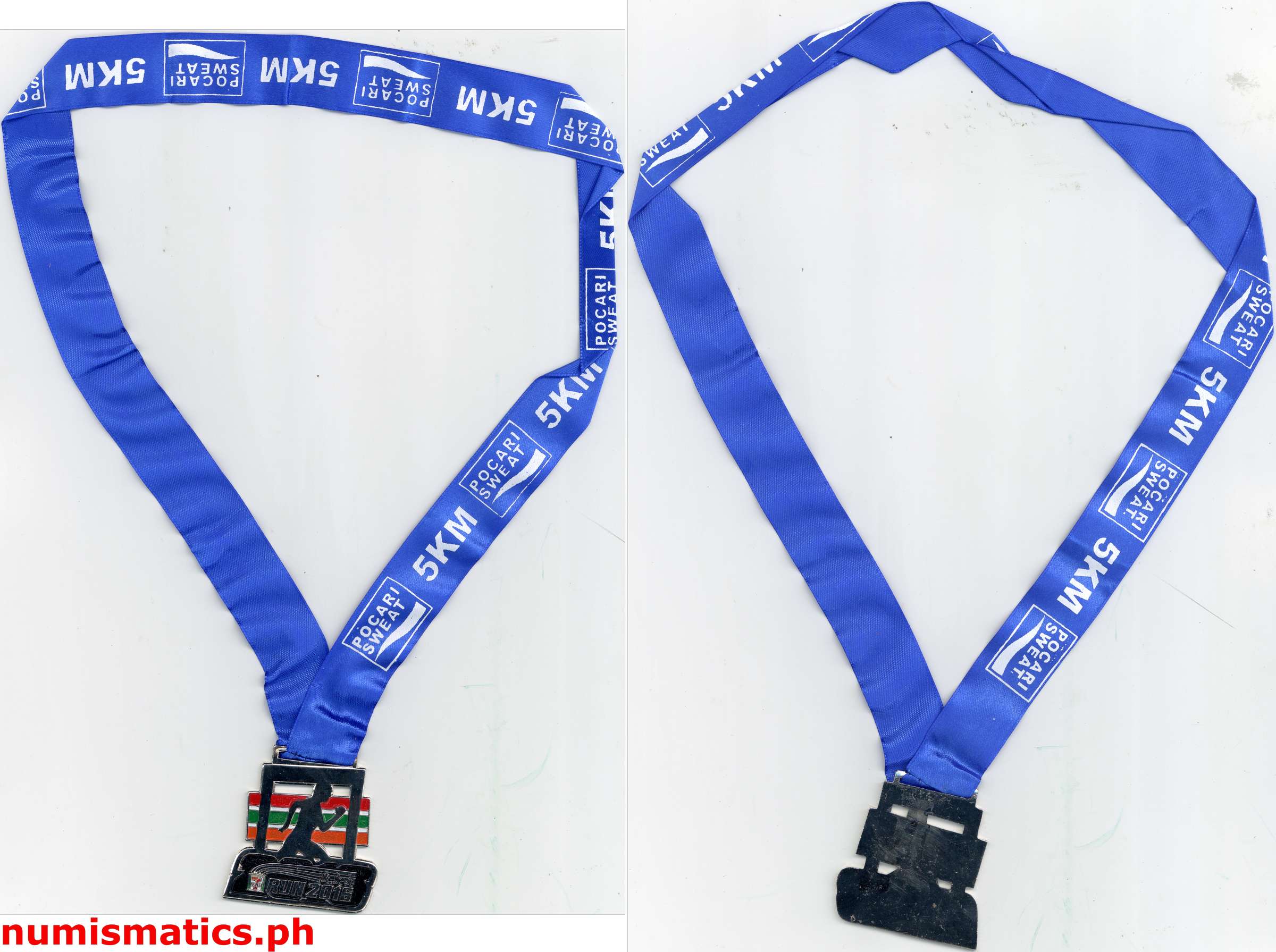 2016 7-Eleven Run 5KM Finisher Medal Ribbon