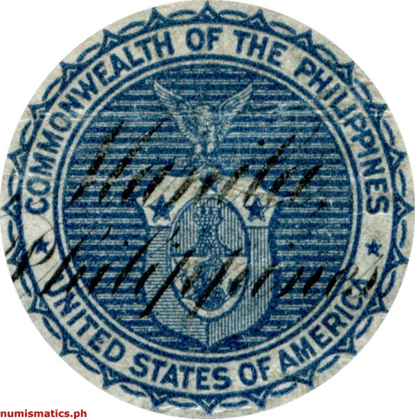 Commonwealth of the Philippines Blue Seal