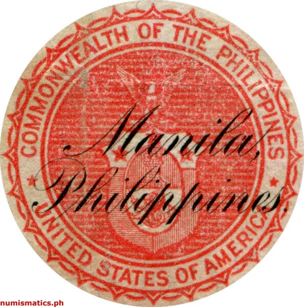 Commonwealth of the Philippines Red Seal