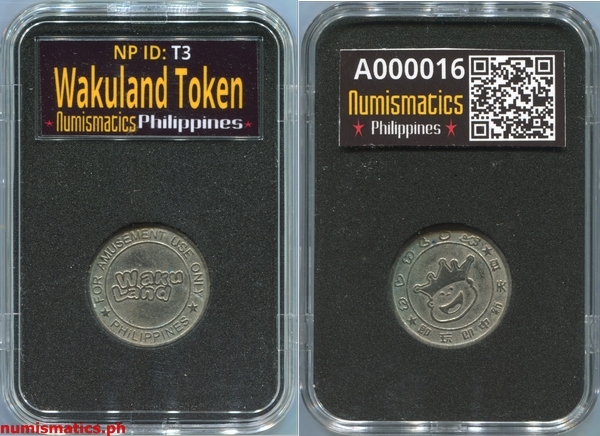 Wakuland Arcade Gaming Token A000016 Slab