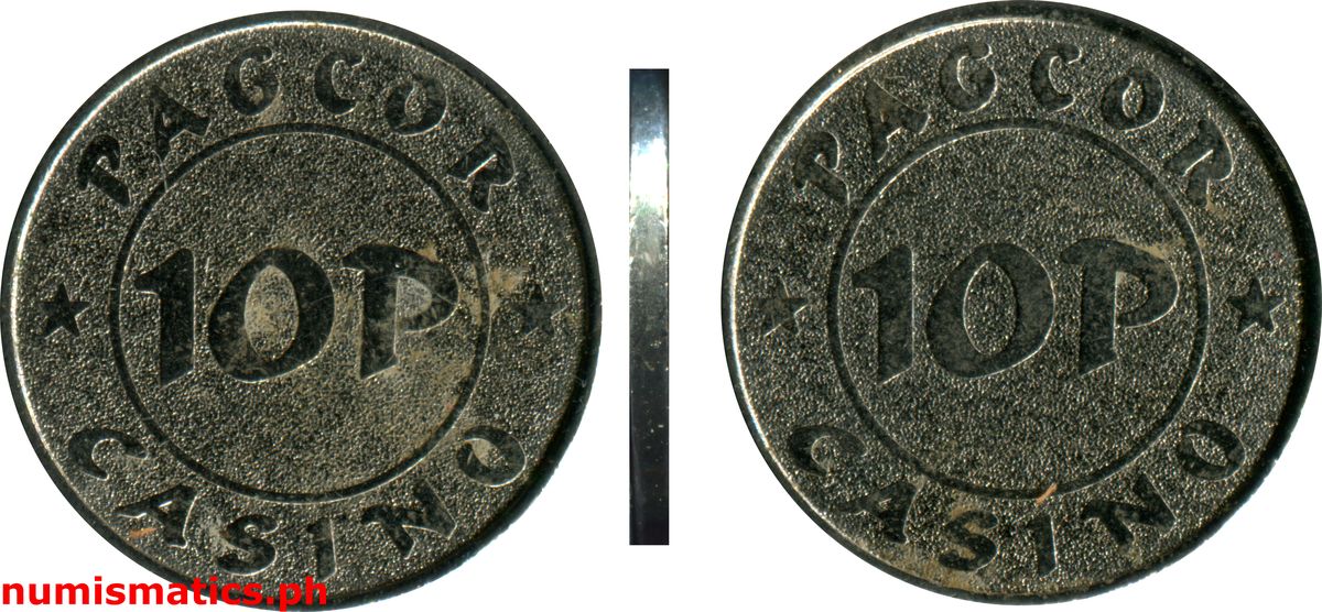 10p Pagcor Casino Token