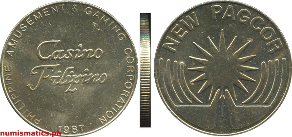 1987 Casino Filipino Token