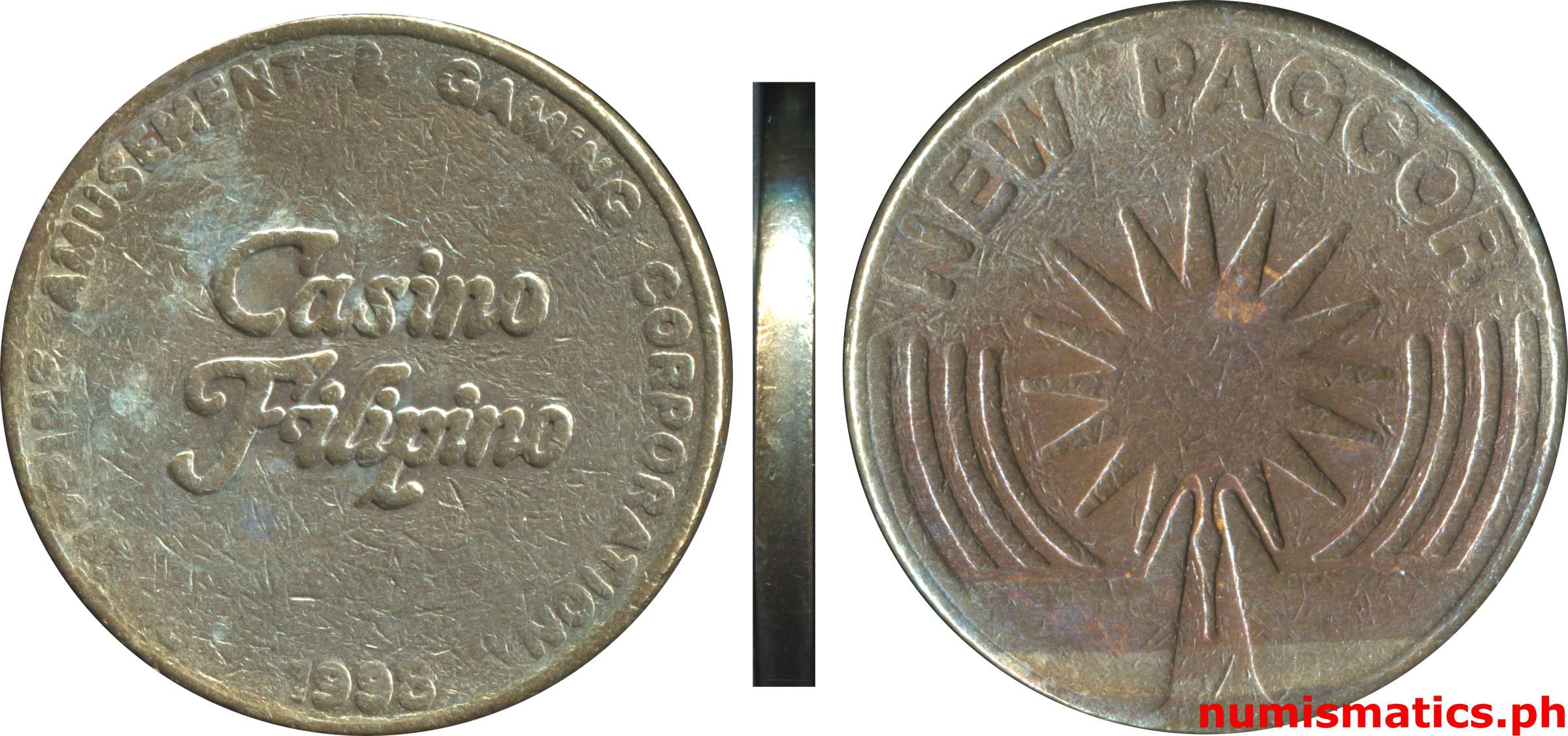 1998 Casino Filipino Token