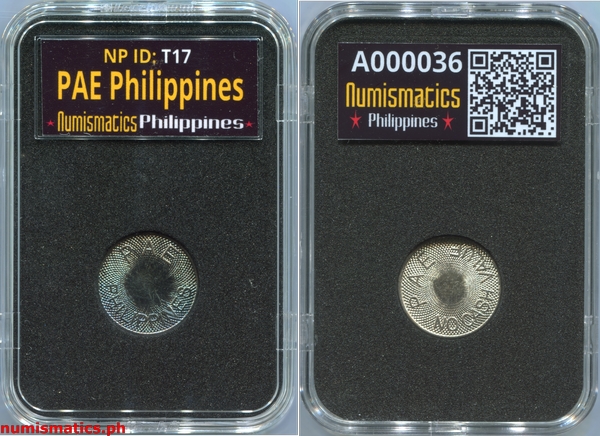 PAE Philippines Military Token A000036 Slab